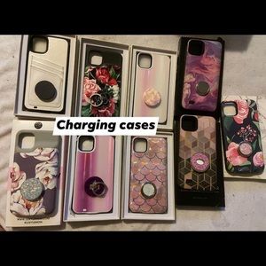 Multiple Charging cases for iPhone 11 Pro Max!